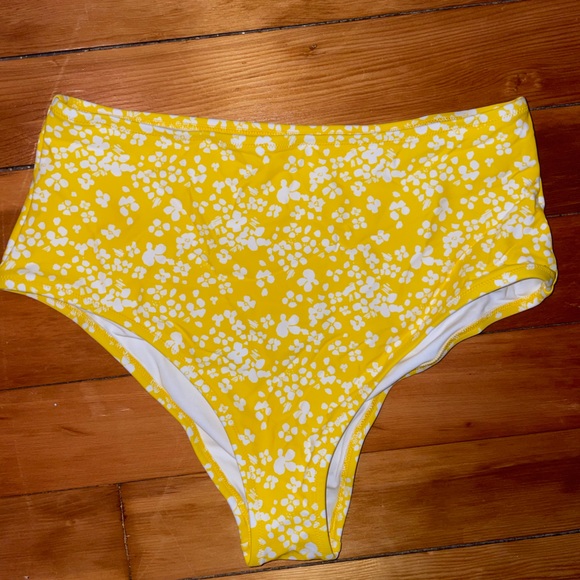 Aerie High Wasted Cheeky Bikini Bottoms - Picture 1 of 3